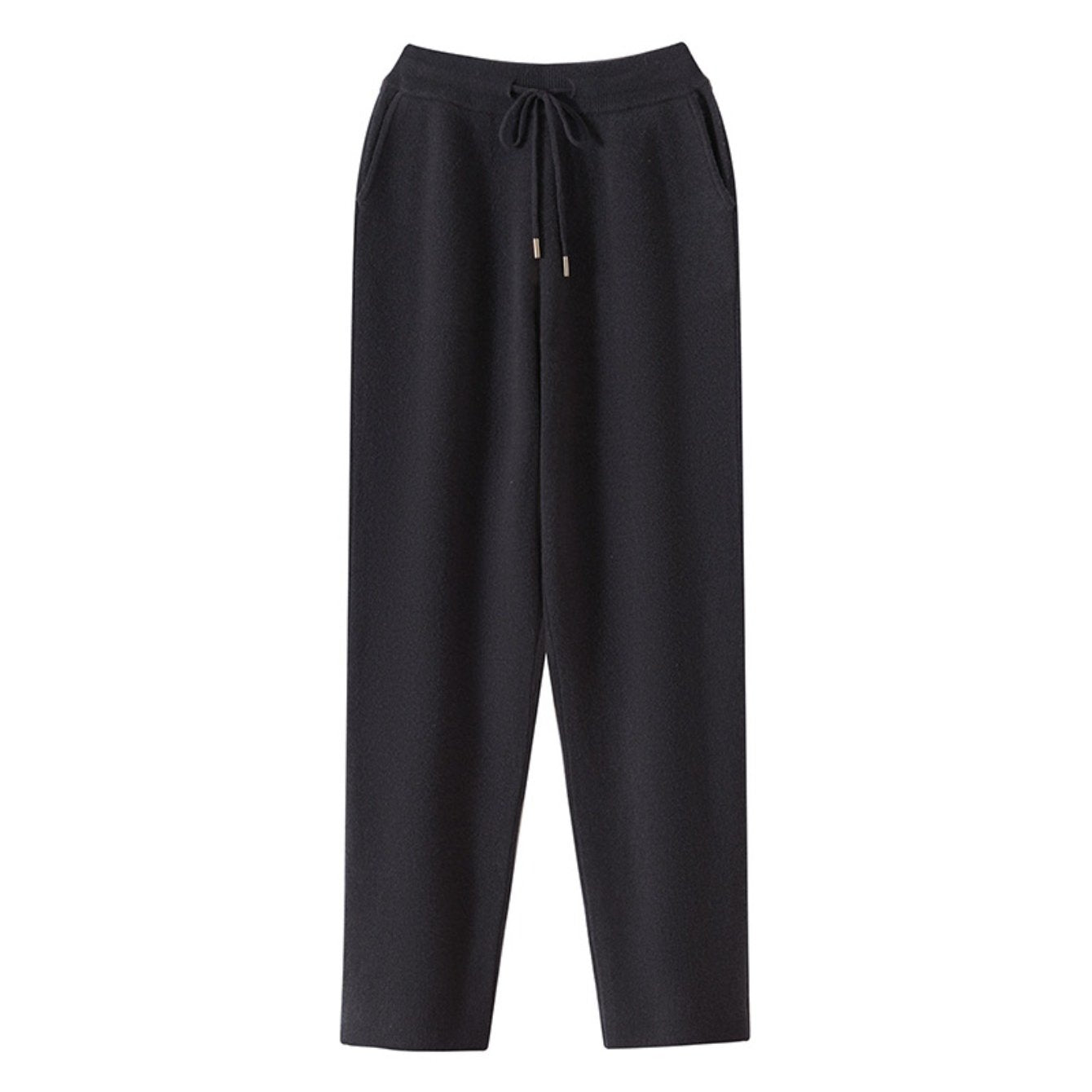 Men's Winter Thermal Knit Jogger Pants with - Thickened Tapered Sweatpants, High-Elasticity Loose Fit Cuff for Gym, Running & Casual Wear | - Stretch Ankle Suitable for Men