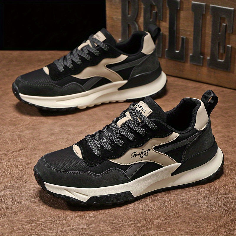 Men's Sports Shoes, Breathable, Comfortable Shoes for Hiking and Casual Wear, Non-slip Thick-soled Rope Skipping Shoes, Lightweight Running Shoes, Lightweight Forrest Gump Men's Shoes