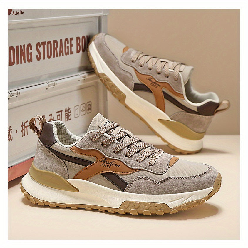 Men's Sports Shoes, Breathable, Comfortable Shoes for Hiking and Casual Wear, Non-slip Thick-soled Rope Skipping Shoes, Lightweight Running Shoes, Lightweight Forrest Gump Men's Shoes