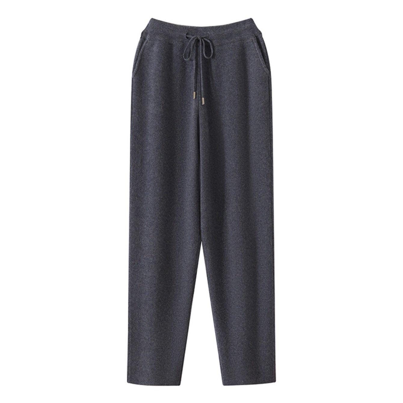 Men's Winter Thermal Knit Jogger Pants with - Thickened Tapered Sweatpants, High-Elasticity Loose Fit Cuff for Gym, Running & Casual Wear | - Stretch Ankle Suitable for Men
