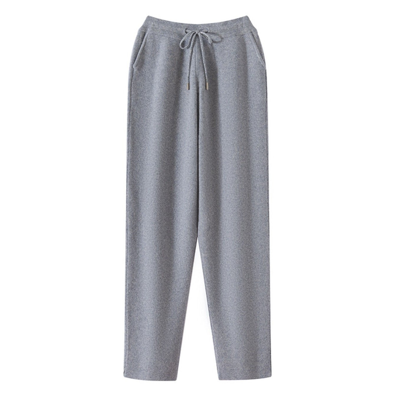 Men's Winter Thermal Knit Jogger Pants with - Thickened Tapered Sweatpants, High-Elasticity Loose Fit Cuff for Gym, Running & Casual Wear | - Stretch Ankle Suitable for Men