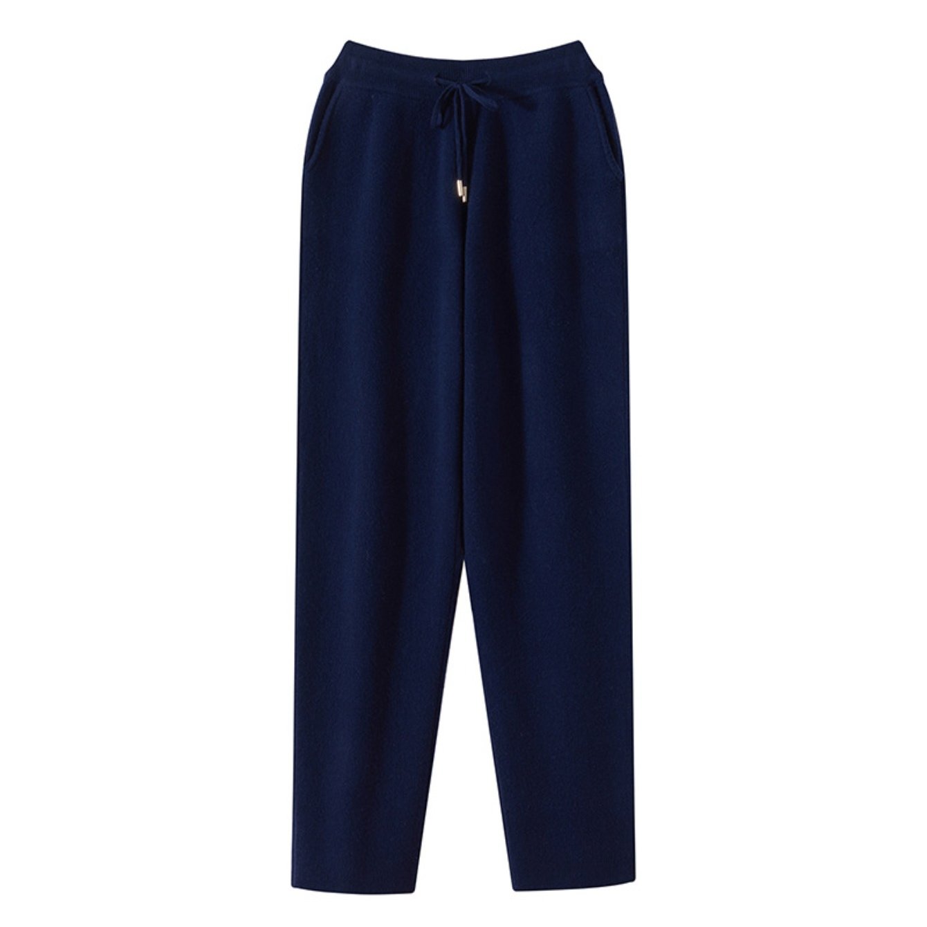 Men's Winter Thermal Knit Jogger Pants with - Thickened Tapered Sweatpants, High-Elasticity Loose Fit Cuff for Gym, Running & Casual Wear | - Stretch Ankle Suitable for Men