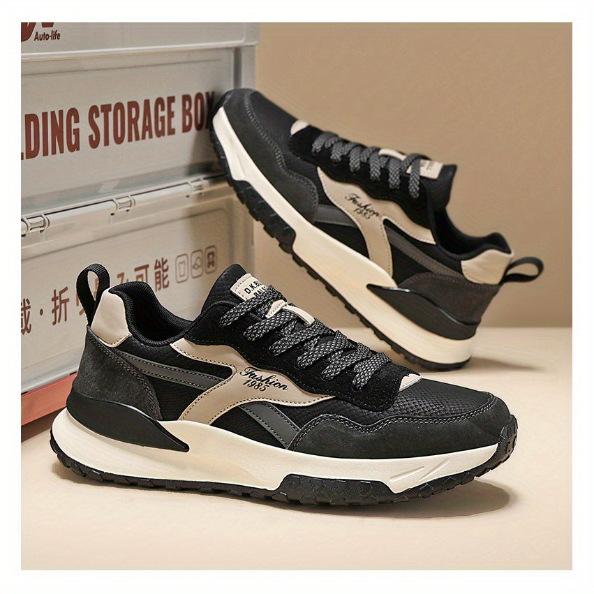 Men's Sports Shoes, Breathable, Comfortable Shoes for Hiking and Casual Wear, Non-slip Thick-soled Rope Skipping Shoes, Lightweight Running Shoes, Lightweight Forrest Gump Men's Shoes