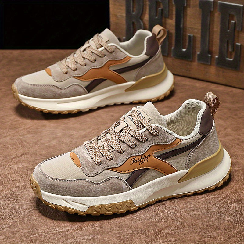 Men's Sports Shoes, Breathable, Comfortable Shoes for Hiking and Casual Wear, Non-slip Thick-soled Rope Skipping Shoes, Lightweight Running Shoes, Lightweight Forrest Gump Men's Shoes