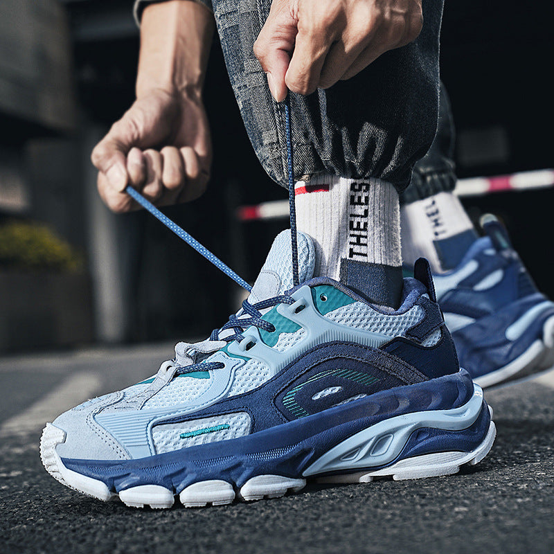 Men'S Dad Shoes Are Super Popular. Korean-Style Fashionable Breathable Mesh Casual Sports Shoes for Men